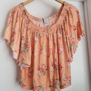 American Rag flowery crop top‎